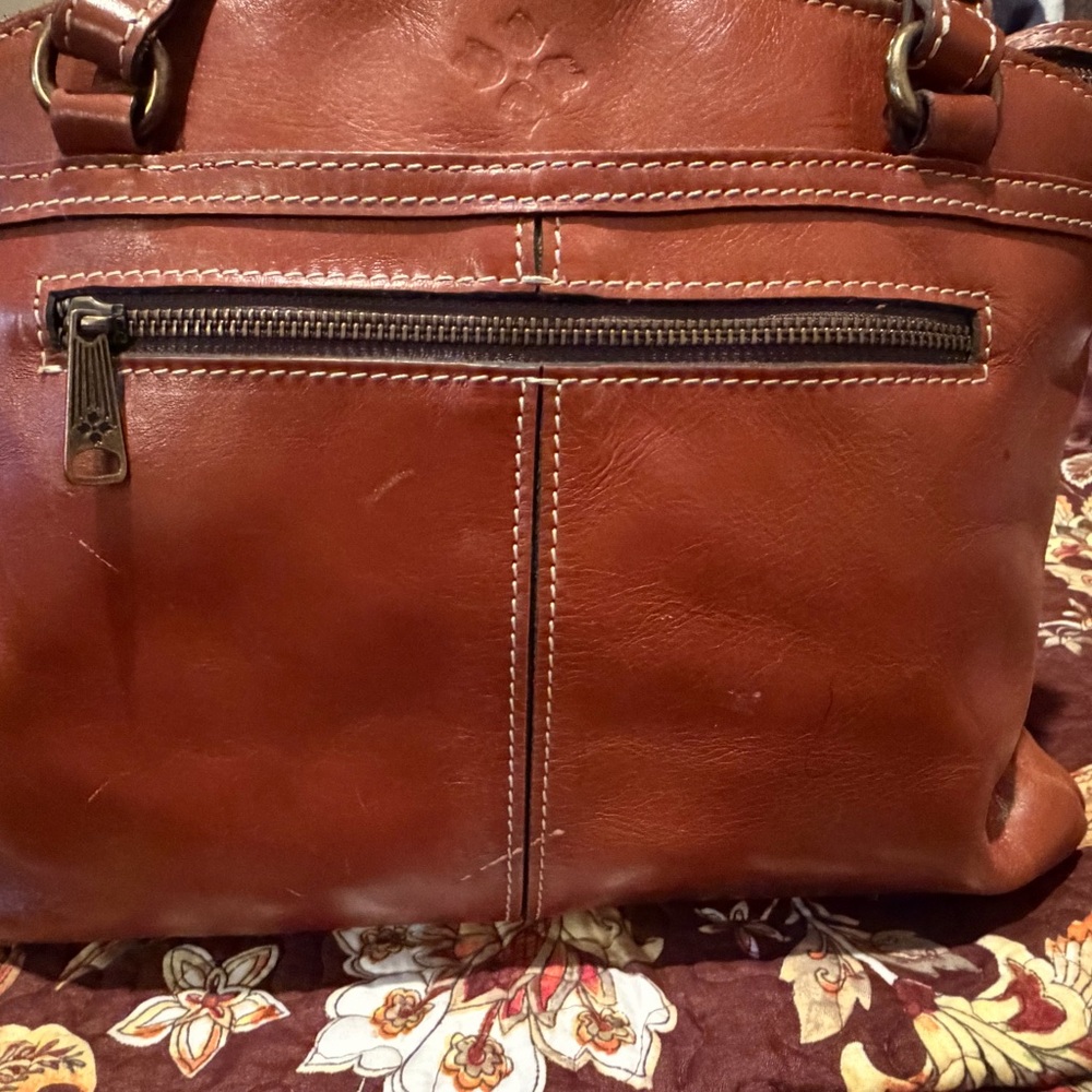 Patricia Nash Tan Leather Tote - Picture 14 of 16